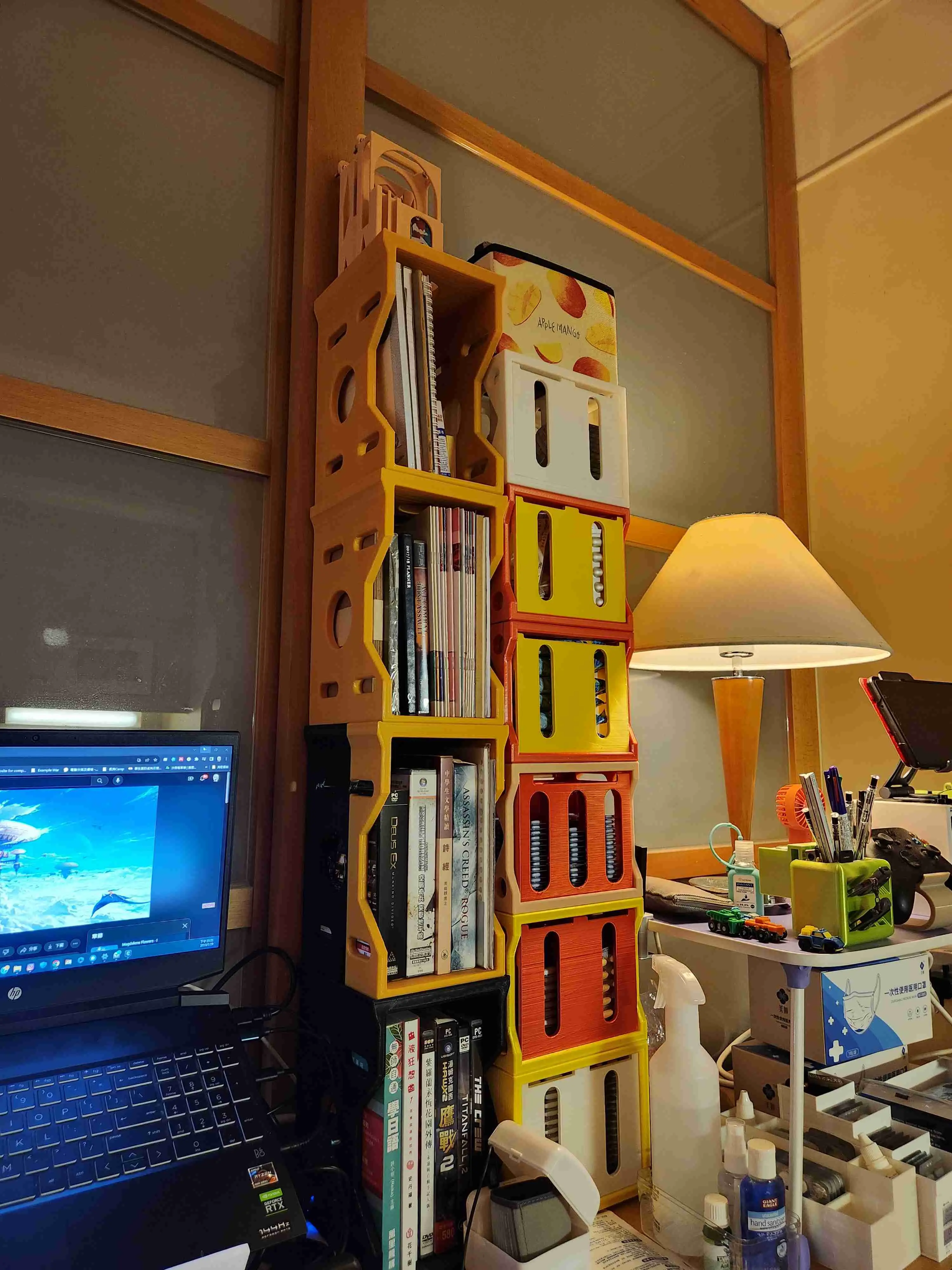 MODULAR BOOKSHELF DESIGN