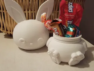 Easter Bunny Threaded Box