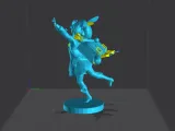 【原神】: 可莉(klee)精细化模型(STL格式)。(支持FDM/光固化打印)-4