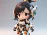 水浒108将Q版小机甲-103孙二娘-5