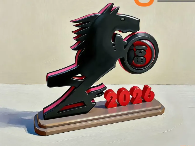2026 Year of the Horse rotating decoration 2026马年旋转摆件