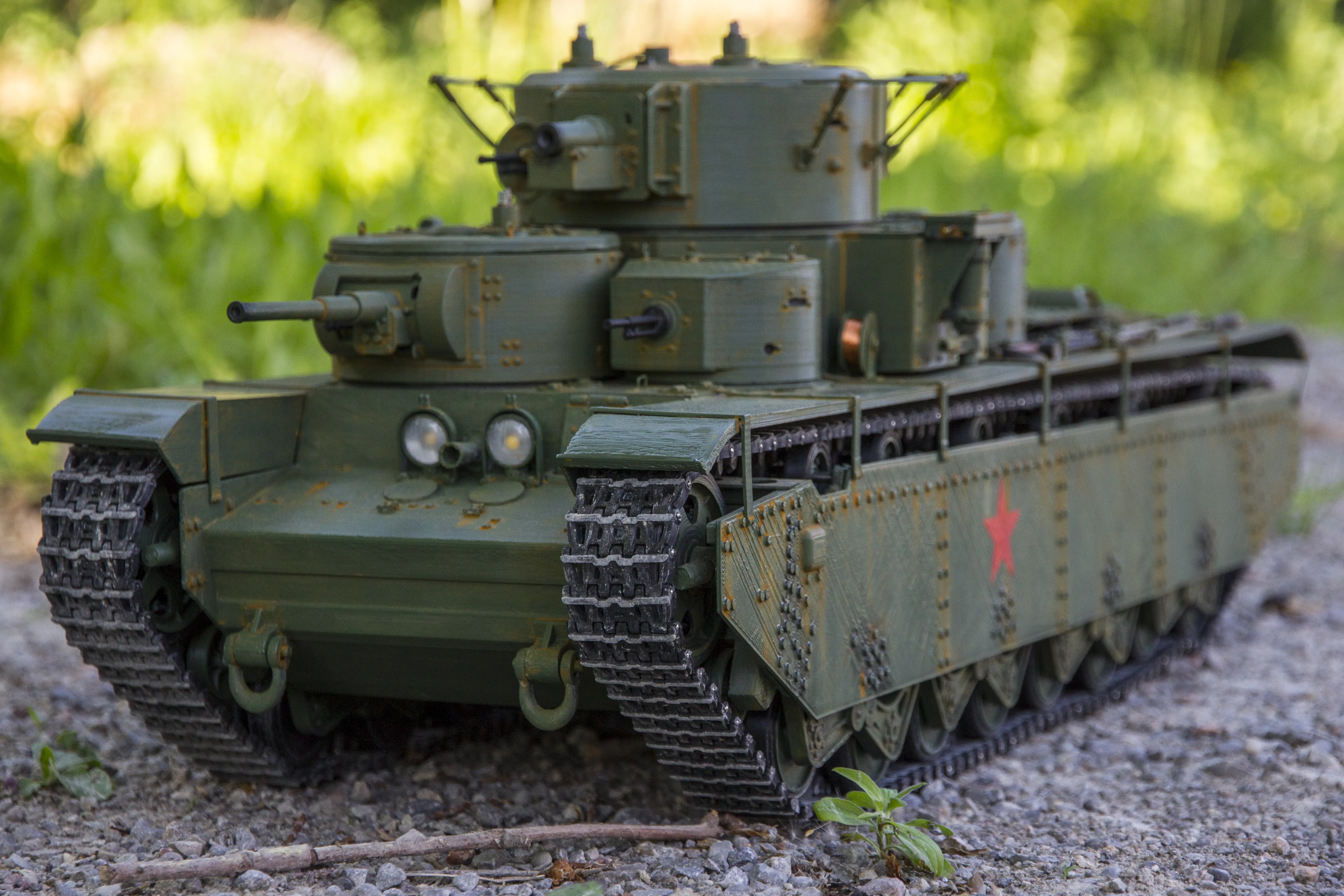 T35重型坦克  1-16-RC