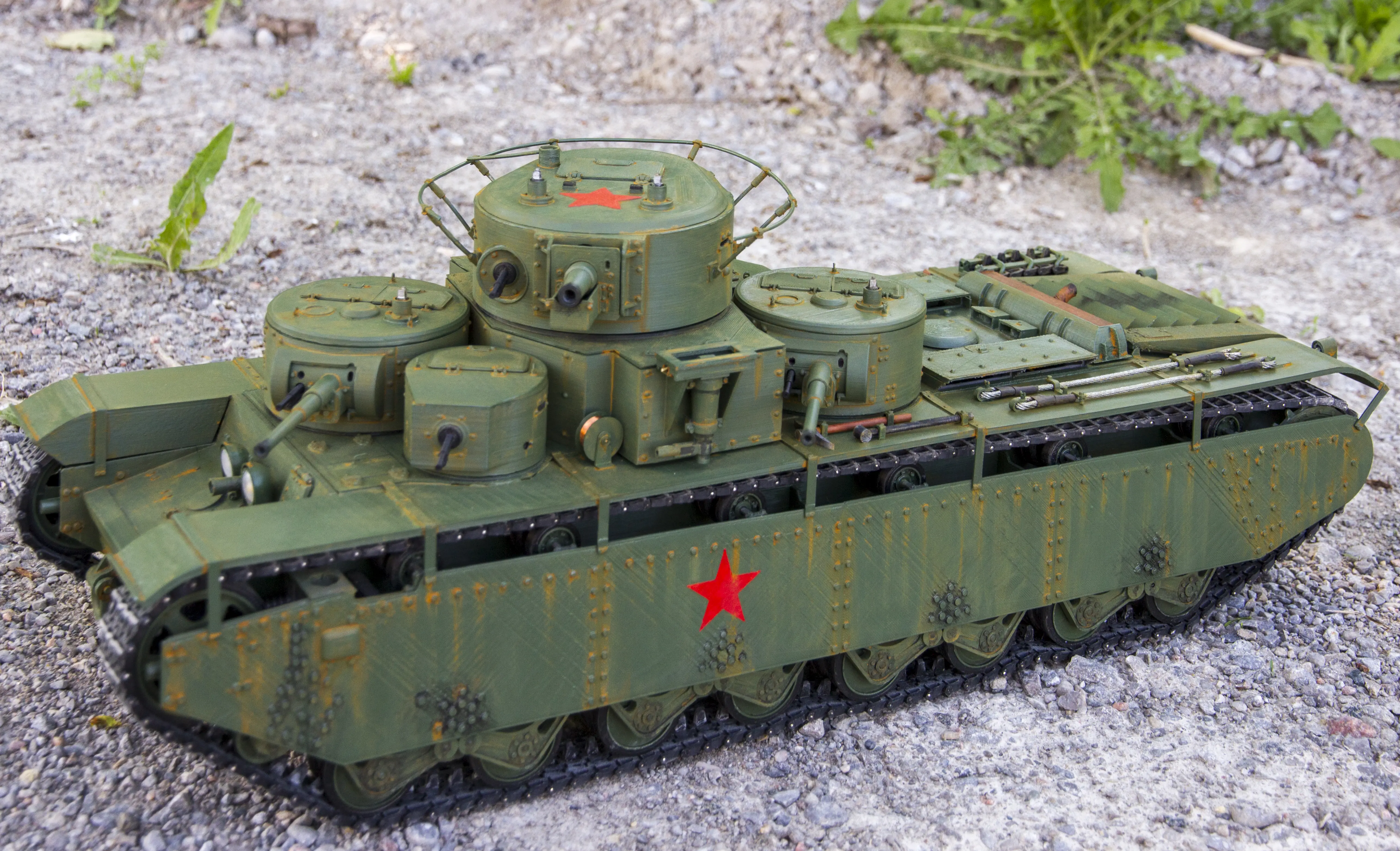 T35重型坦克  1-16-RC