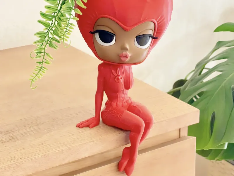 Miss Valentine Planter - CFS Version Included-Moveable Head