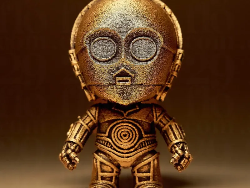 Mini C3PO Figurine