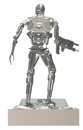 终结者 T800 Model 101 Endoskeleton 机器人