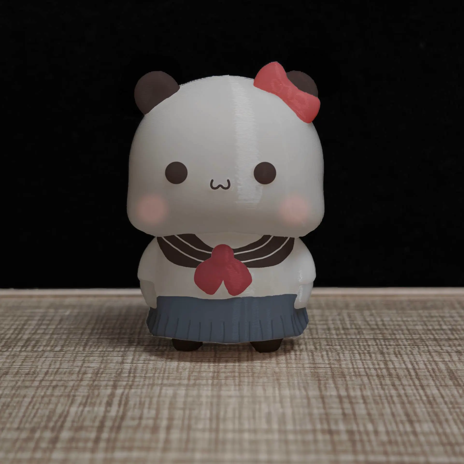 情侣熊系列-水手服百褶裙一二（Couple Bear-sailor uniform_Pleated skirt_Yier