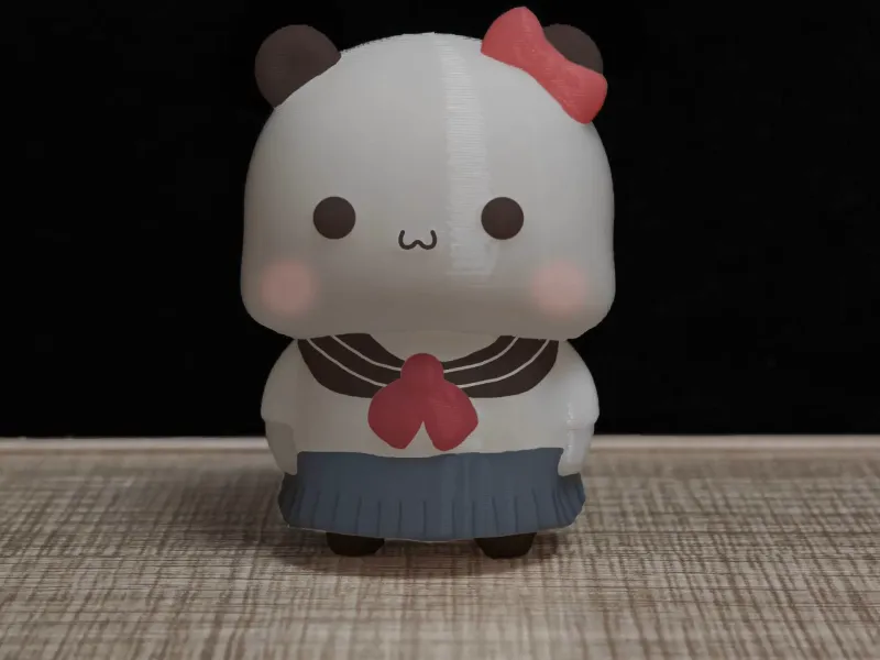 情侣熊系列-水手服百褶裙一二（Couple Bear-sailor uniform_Pleated skirt_Yier