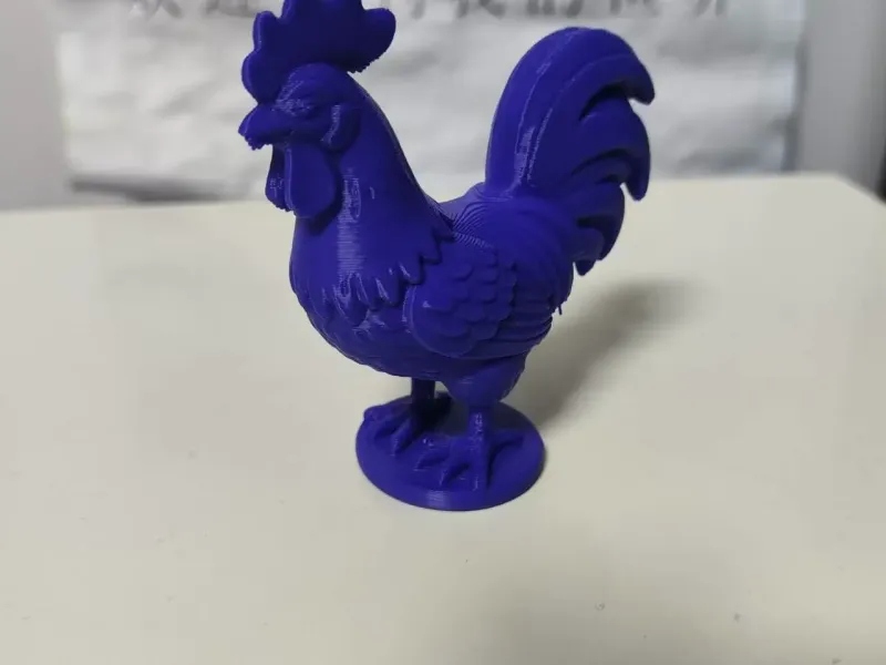 卡通风格的公鸡