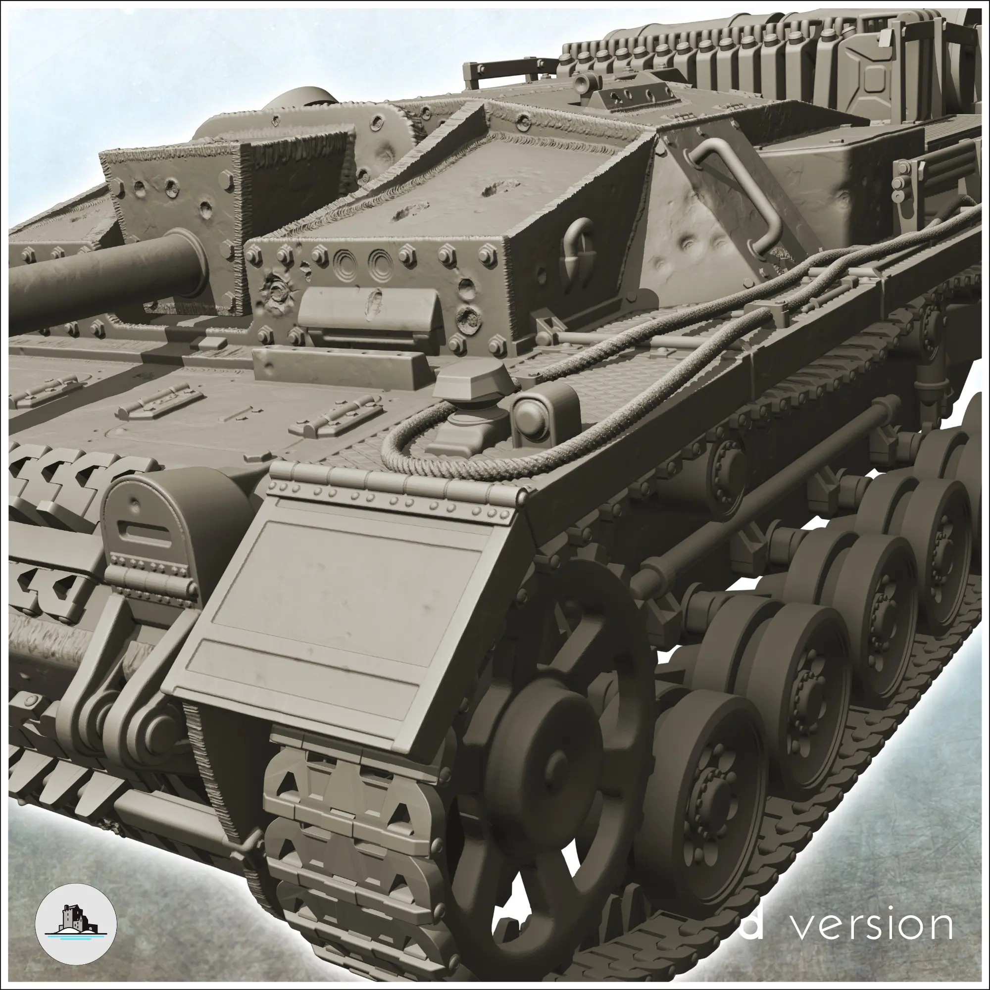 StuG III Ausf. G - WW2 German Flames of War Bolt Action