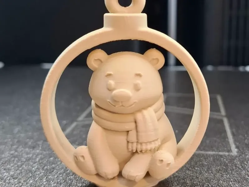 Cozy polarbear Ornament