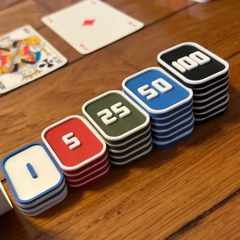 扑克牌棋牌类游戏筹码