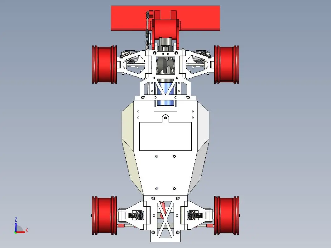 3D可以打印的RC模型车