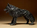 Designer WOLF Sculpture-2