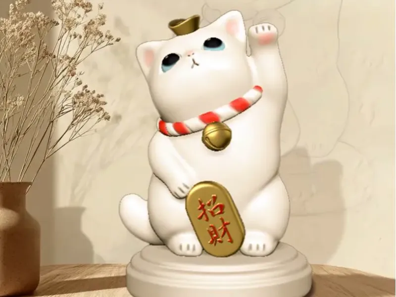 招财猫-财从天降