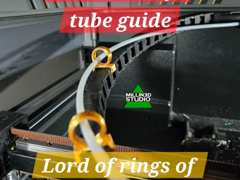 Creality K2 Plus Pro Combo PTFE tube Guide LOTR lord of ring