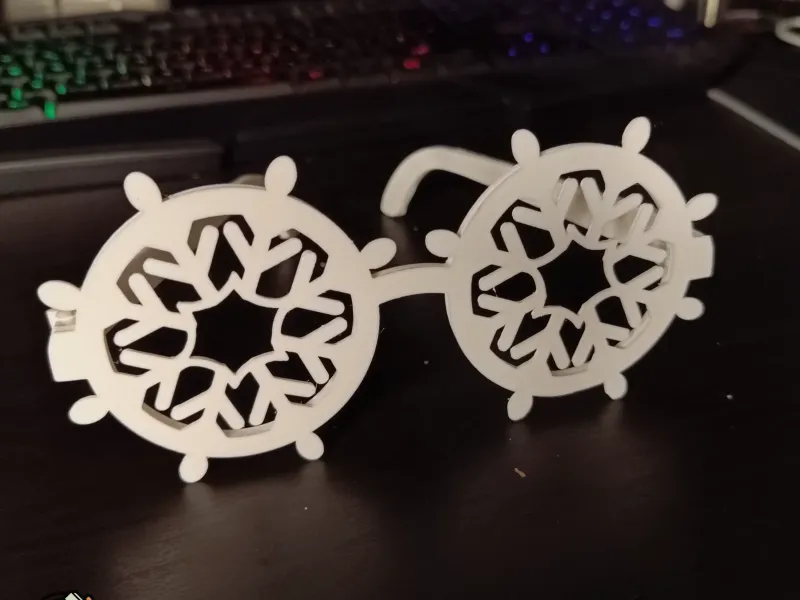 Snowflake Glasses