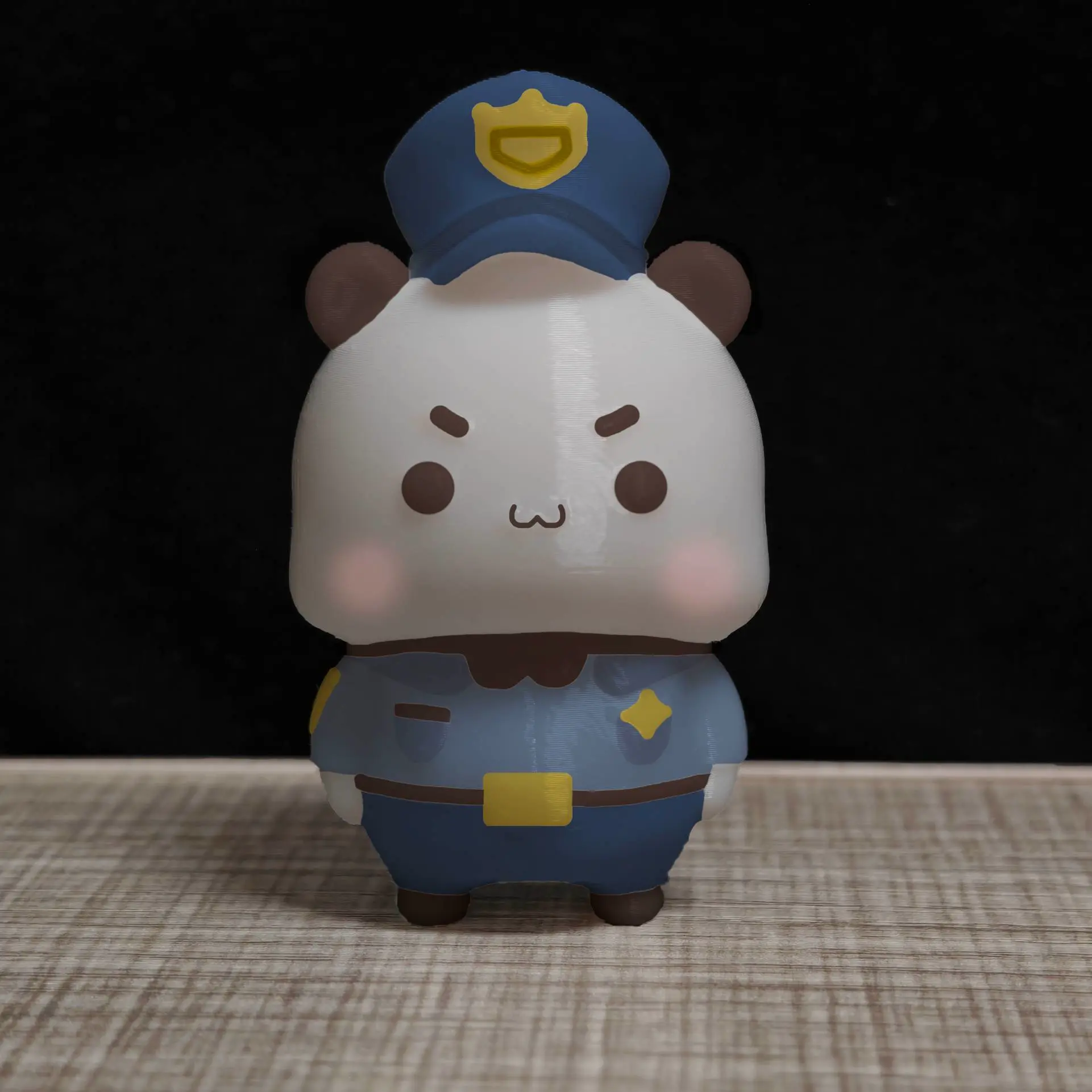 情侣熊系列-警察局一二警长（Couple Bear-Police Chief_Yier）