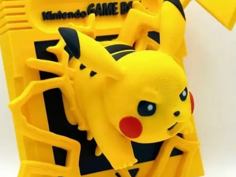 宝可梦皮卡丘gameboy任天堂卡带冰箱贴