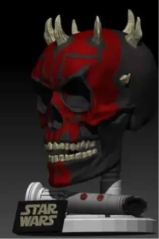 DarthMaulSkull 达斯·摩尔骷髅