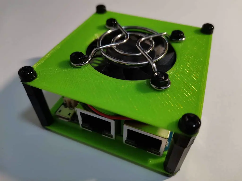 Case for FriendlyArm / FriendlyElec NanoPi R2S with 40 mm x 