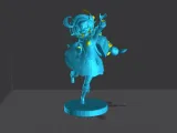 【原神】: 可莉(klee)精细化模型(STL格式)。(支持FDM/光固化打印)-3