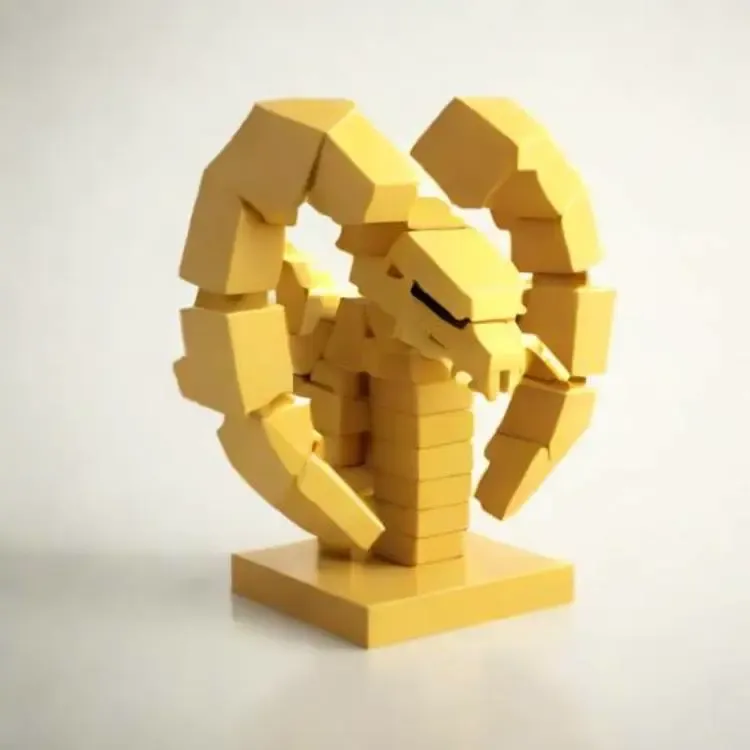 Zodiac signs - Scorpio (Lowpoly)