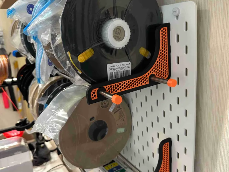 3D打印材料洞洞板架-升级