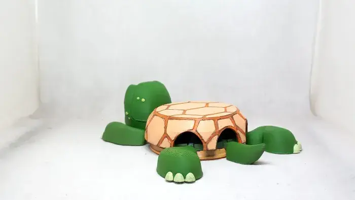 乌龟杯垫（无需支撑）Turtle cup holder (No Supports needed) 创想云-独家模型