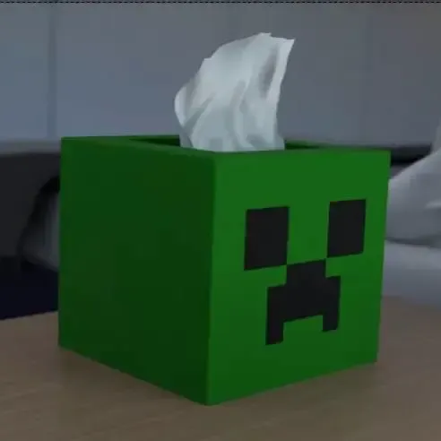 Creeper Tissue Box