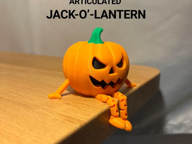 Articulated Jack-O’-Lantern Buddy