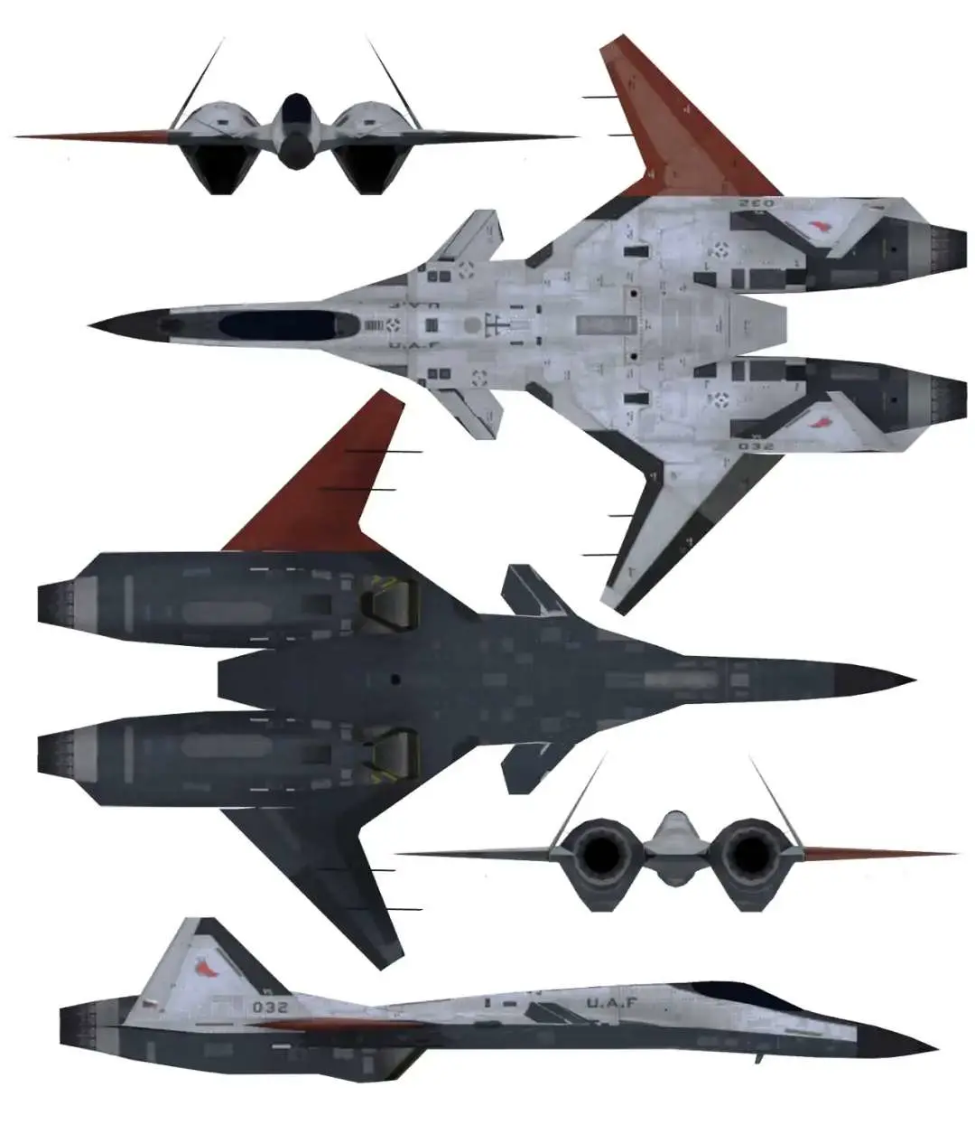 皇牌空战ADFX-01战斗机