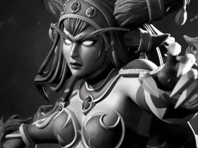 阿莱克丝塔萨-红龙女王-魔兽世界