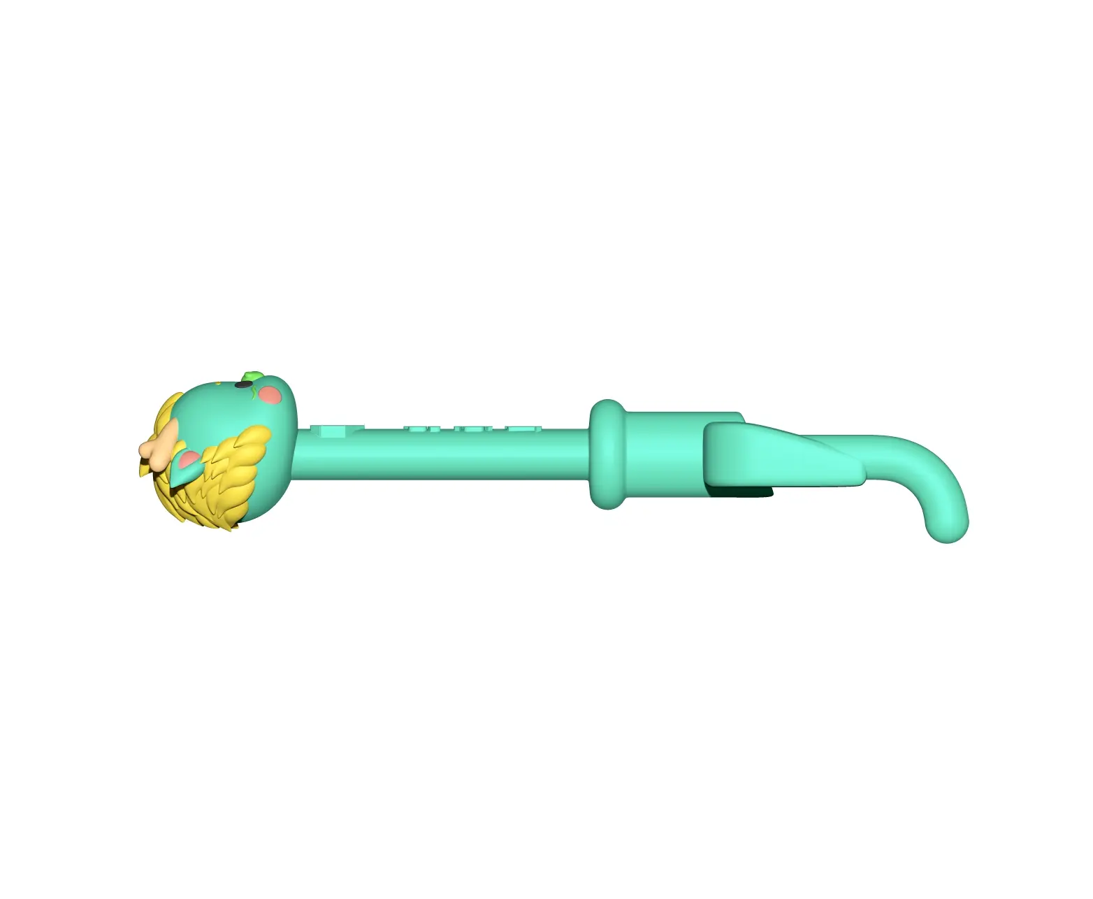 玩沙工具---四指耙子