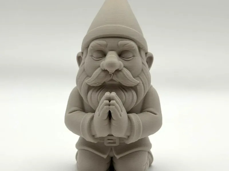 The Praying Garden Gnome
