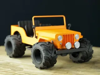WILLYS JEEP - 完全可打印