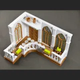 复古阳台书立摆件