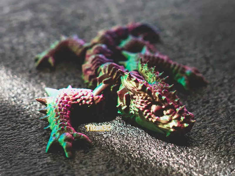 Articulated Dino Dragon Print in Place
