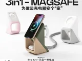 iPhone三合一无线充支架桌面摆件 iPhone apple watch-3