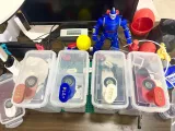 创想多进料架及干燥箱湿度计拉手组件-1