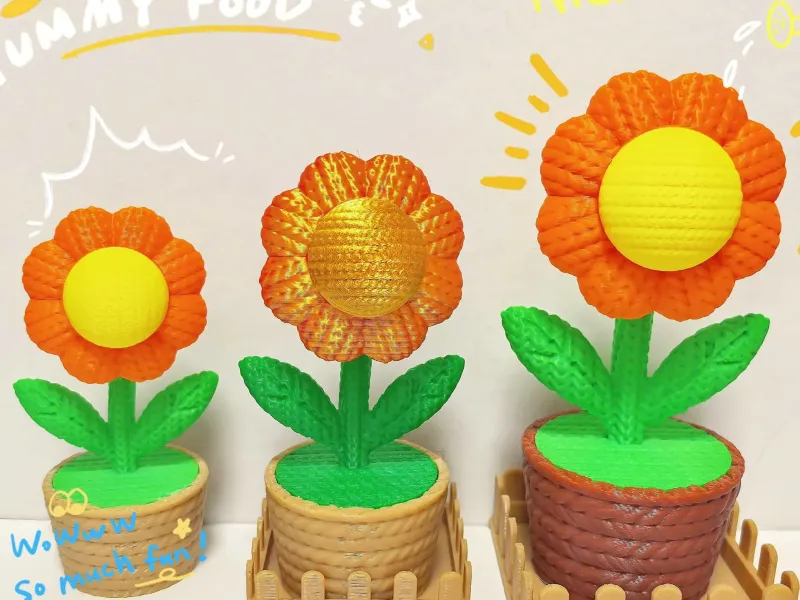 针织向阳花 教师节礼物