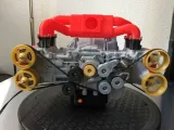 斯巴鲁EJ20发动机模型-0