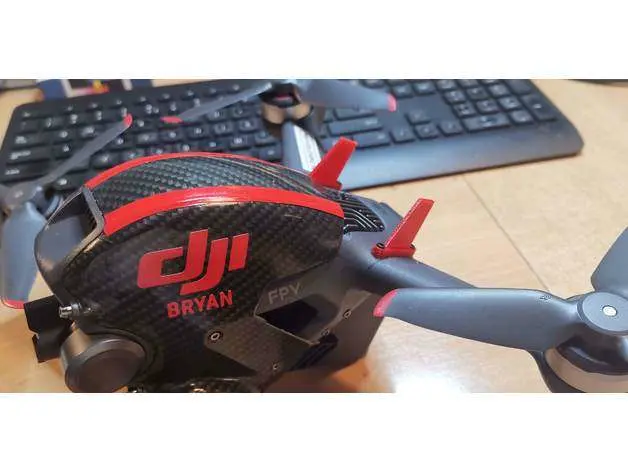 DJI FPV 尾翼