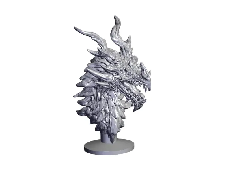 龙头，西方龙，Dragon Head 1 - Fan Art