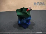 四方扭曲艺术笔筒 Square Twisted Art Pen Holder-3