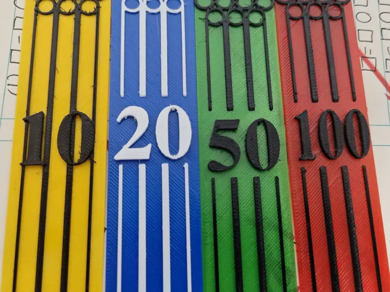 数学计数卡片