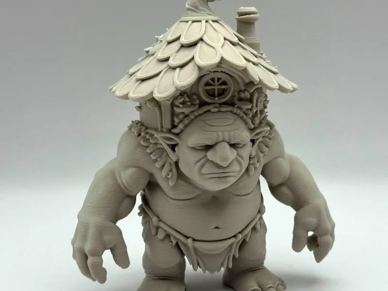 Cave Troll Fairy House