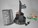 Rotating Pen Holder and Task Planner 旋转笔筒 计划打卡器-6