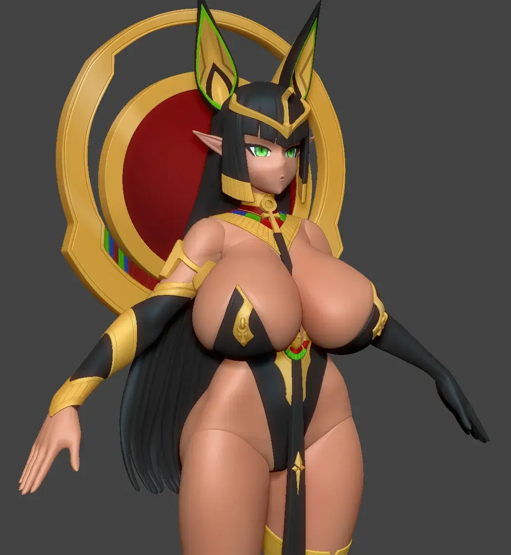 法老猫(镂空挖洞+实心)(SFW&NSFW)