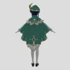 【原神】精细化带纹理, 温迪角色模型,(支持FDM/光固化)打印。